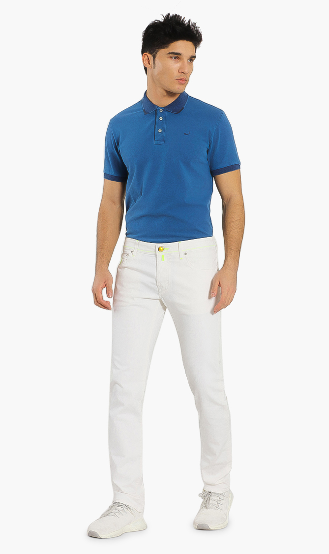 

Jacob Cohen Neon Stitched Pants