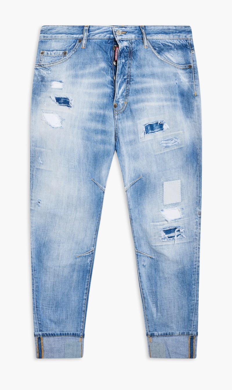 

Dsquared2 pants 5 pockets | the deal outlet, Blue