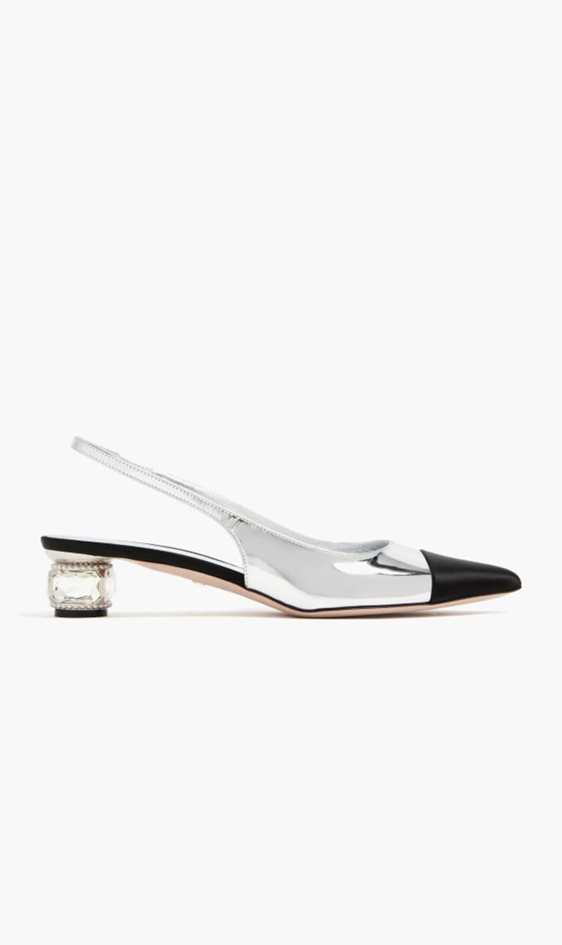 

Giambattista Valli Black Slingback for Women | The Deal Outlet