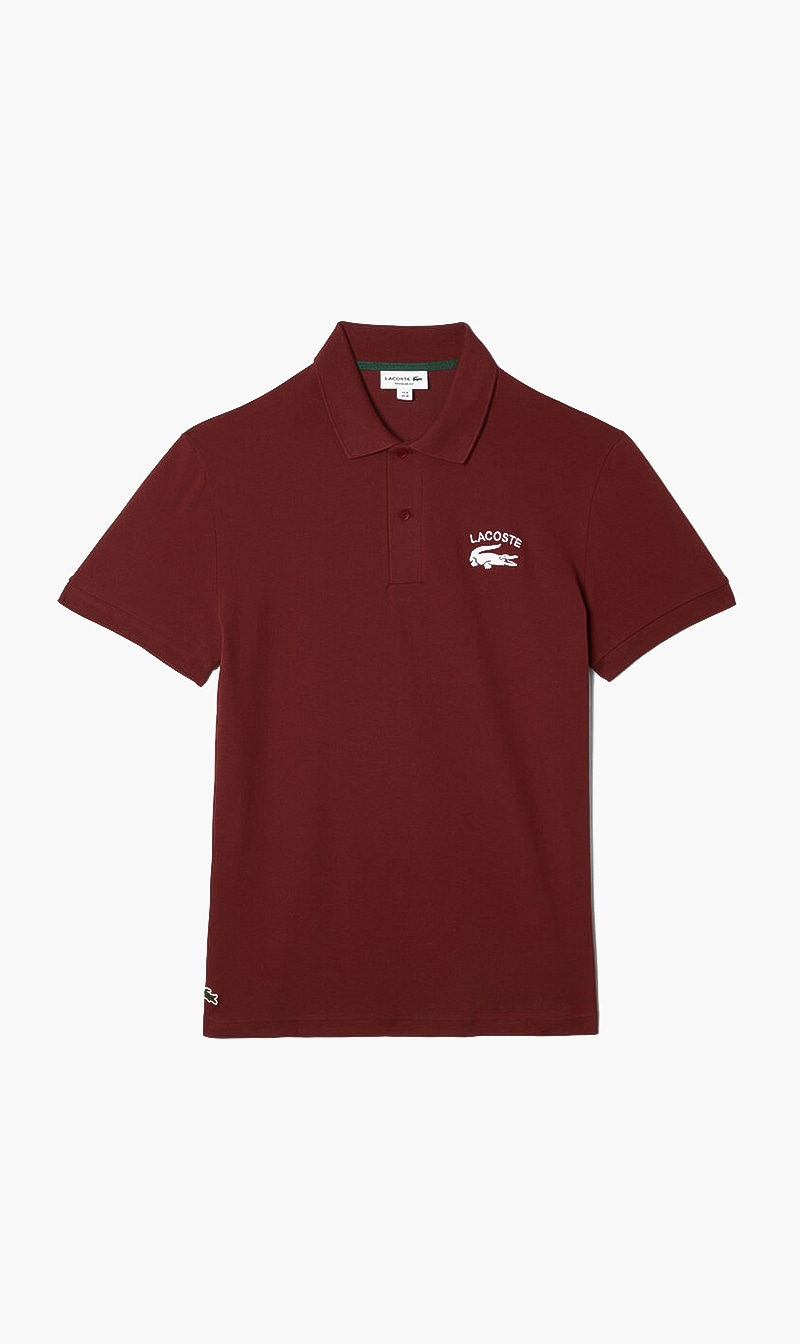 

Regular Fit Short Sleeve Polo, Red