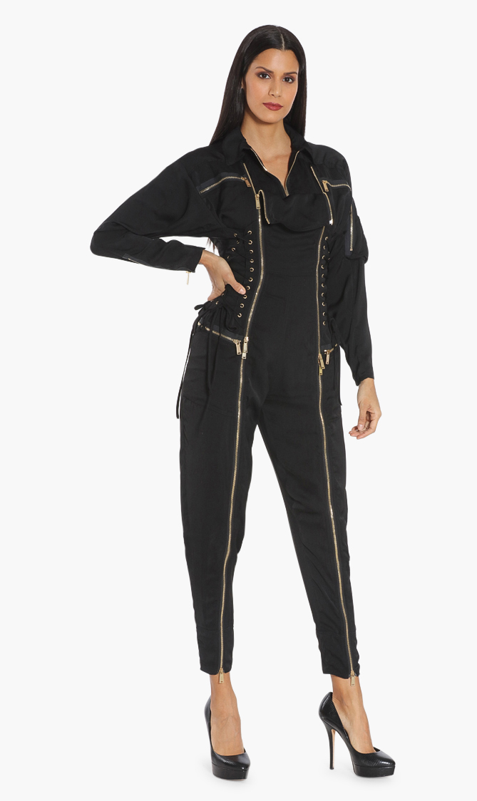 

Dsquared2 Zip And Lacing Detail Jumpsuit