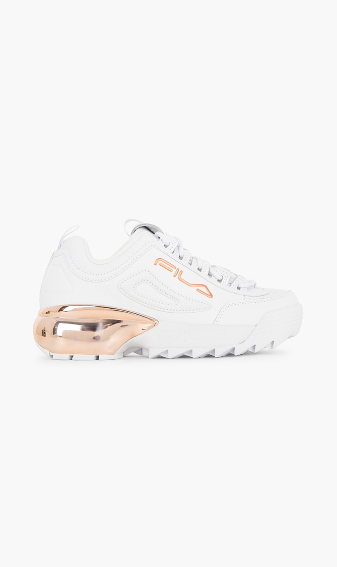 

Fila Disruptor 2a Chrome Leather Sneakers