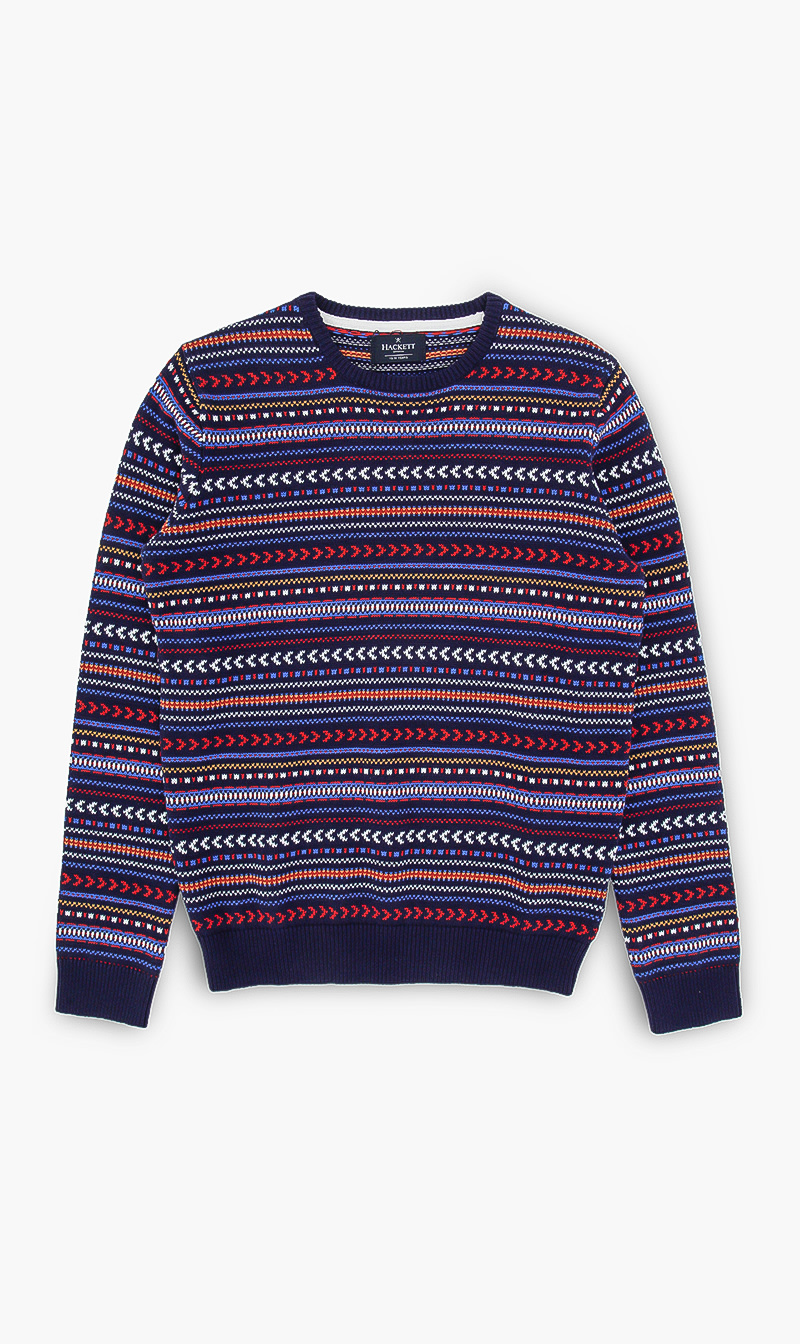 

Hackett London Blue Knitted Sweater for Boys | The Deal Outlet