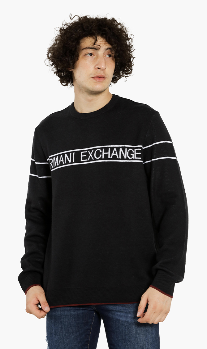 

Emporio Armani Logo Crew-neck Sweater