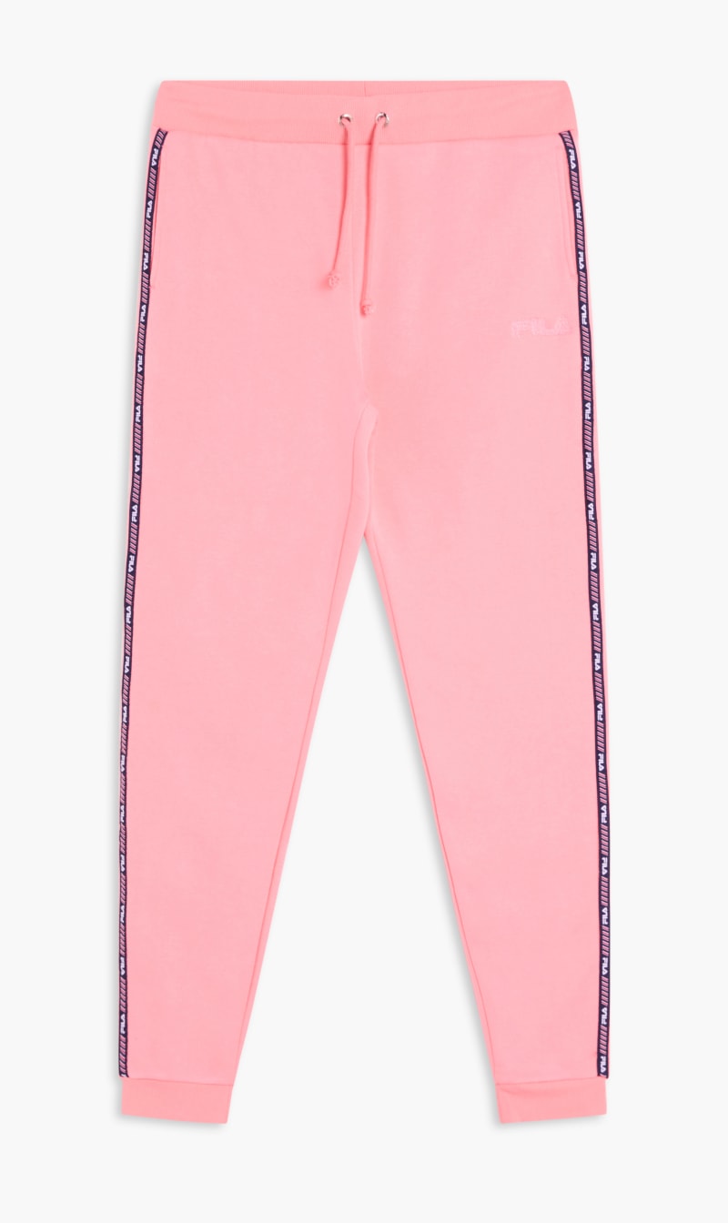 

Joggers With Tonal Logo And Tape, Pink