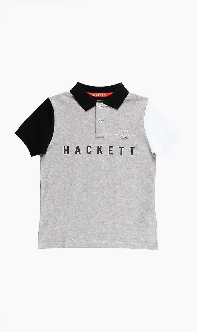 

Hackett London Aston Martin Racing Colorblock Polo