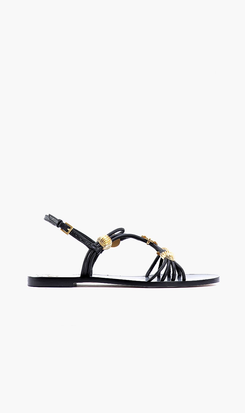

Capri Multi Strap Sandals, Black