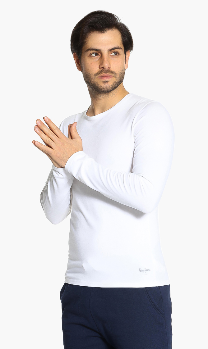 

Pepe Jeans Basic Slim Fit Long Sleeve T-shirt