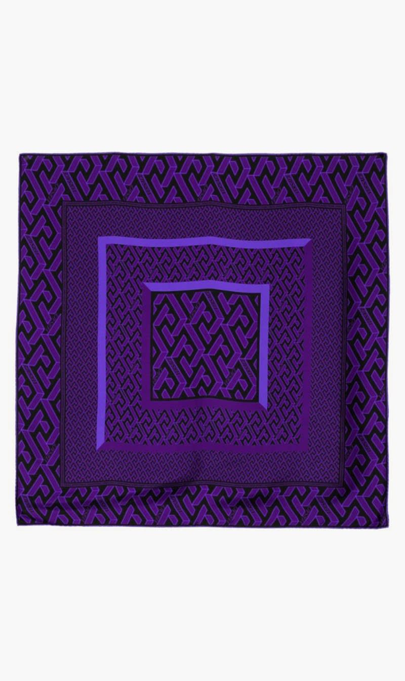 

Versace Multi-color Foulard 90x90 Bio Silk Twill With Monogran Print Art Cono for Women | The Deal Outlet
