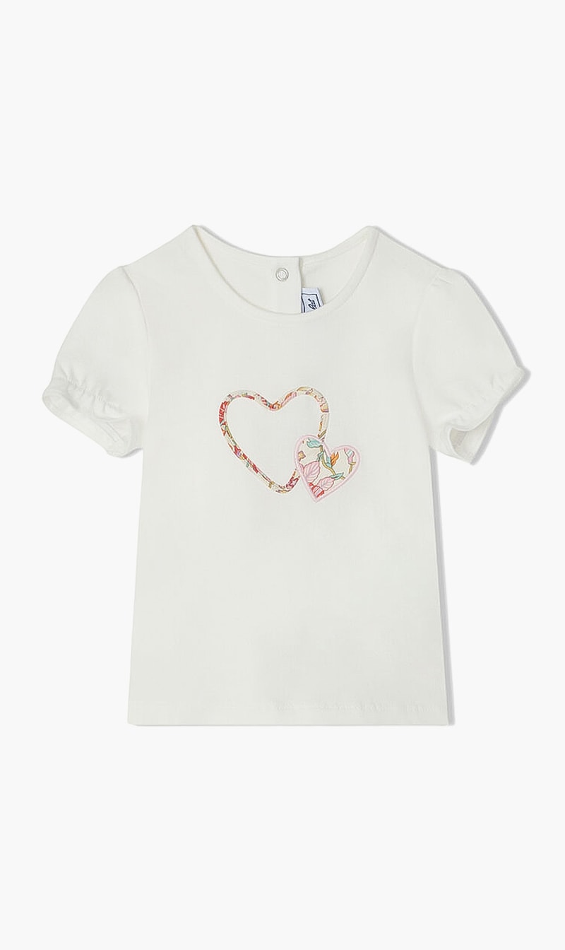 

Embroidered Logo T-shirt, White