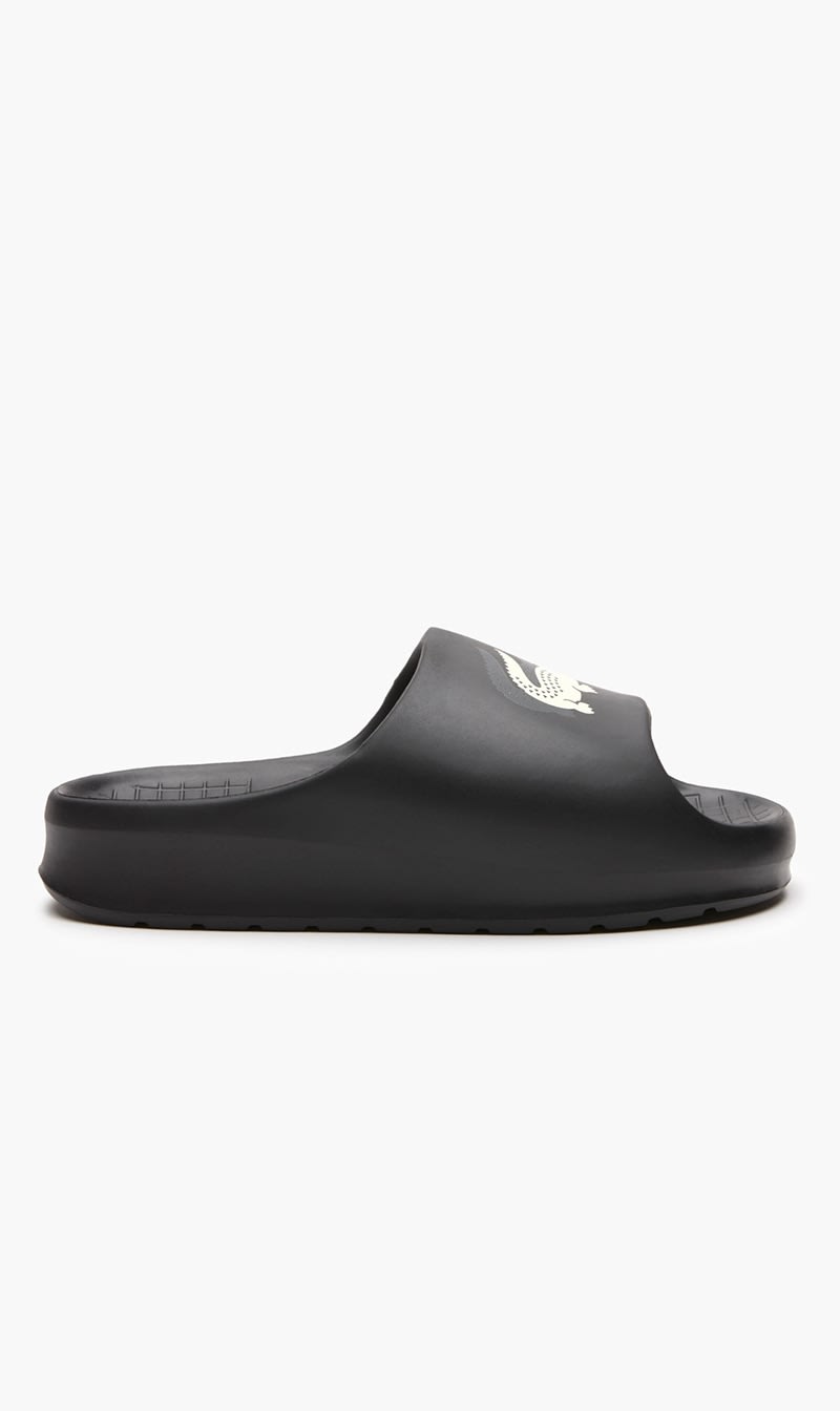 

Lacoste Black Serve Slide 2 123 1 Cfa for Women | The Deal Outlet