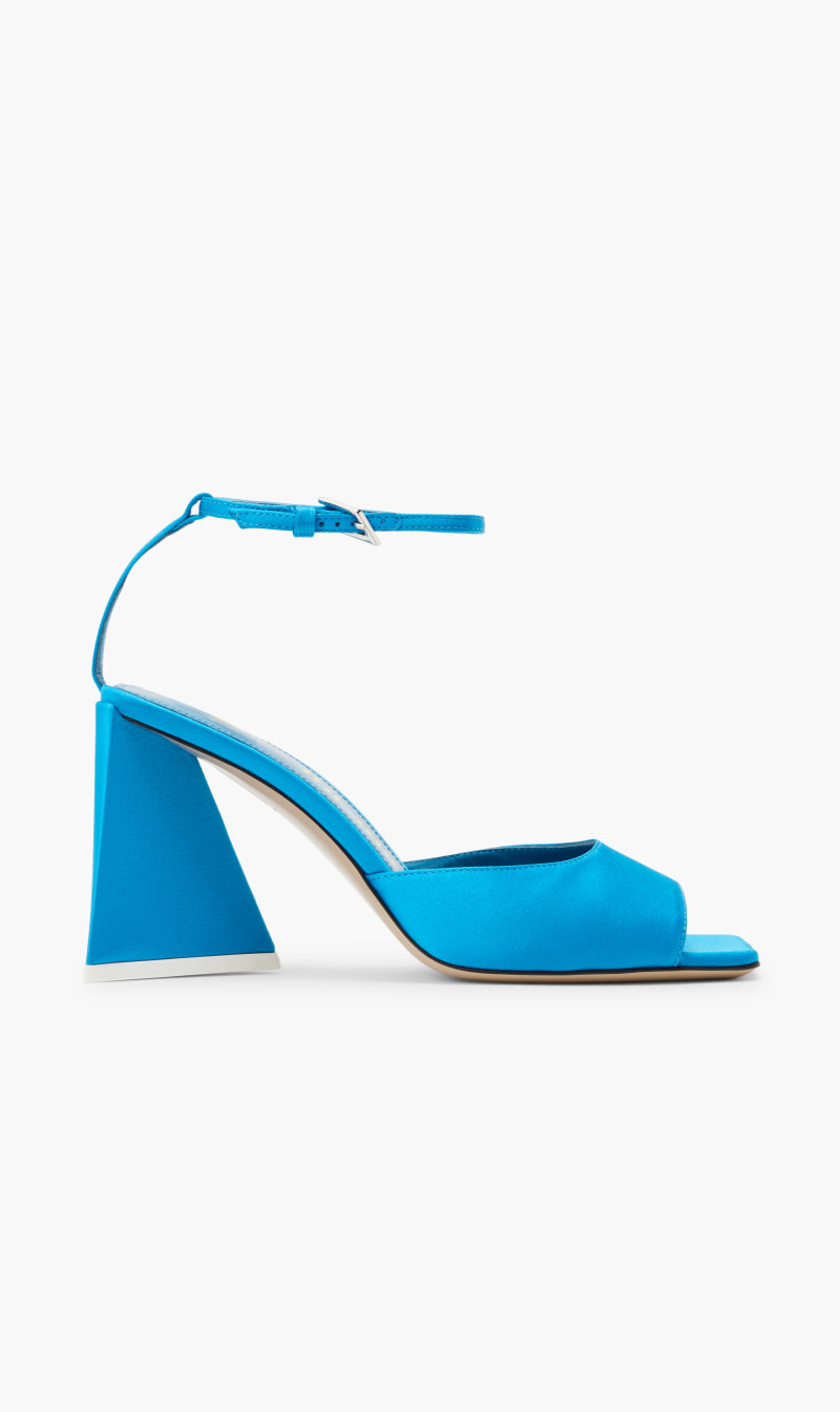 

Attico Blue Piper Sandal 85mm for Women | The Deal Outlet