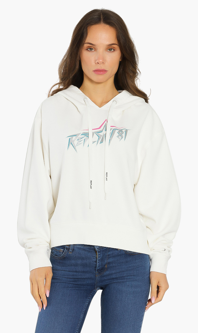 

Oversized Crop Hoodie