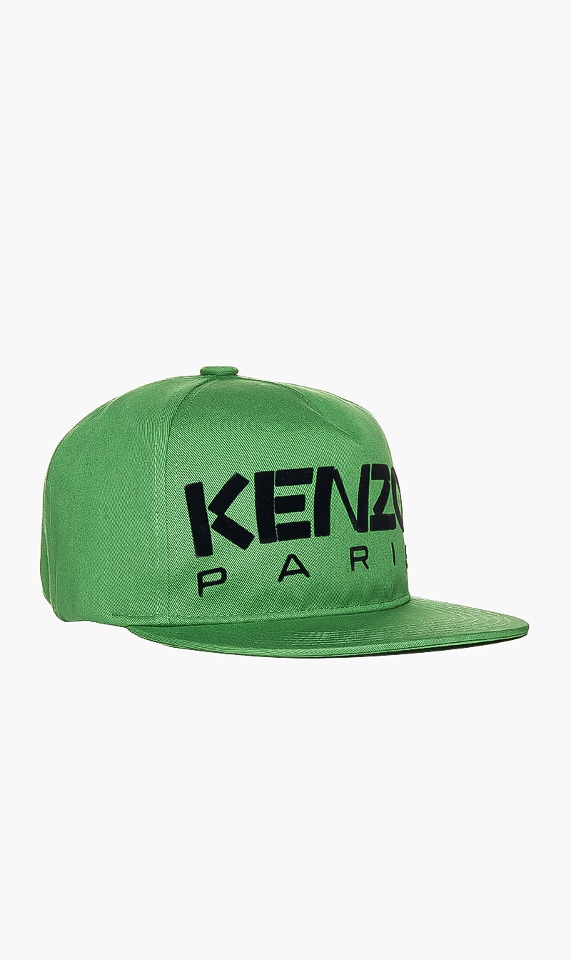 

Kenzo Green Classic Square Oversize Cap for Men | The Deal Outlet