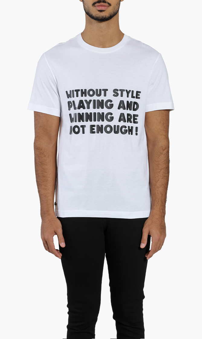 

Lacoste Regular Fit Graphic T-shirt