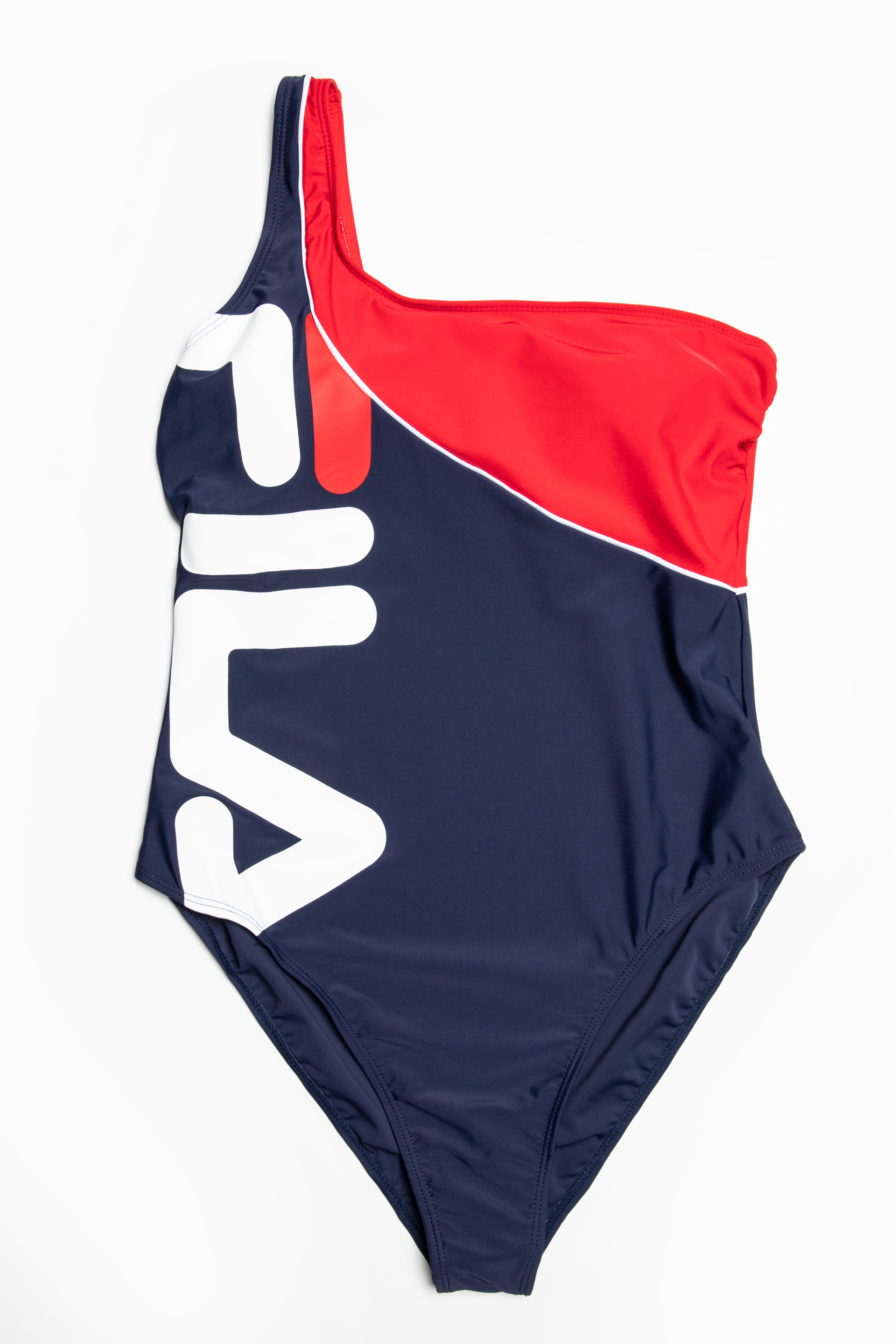 

Fila One Shoulder High Leg Swimsuit