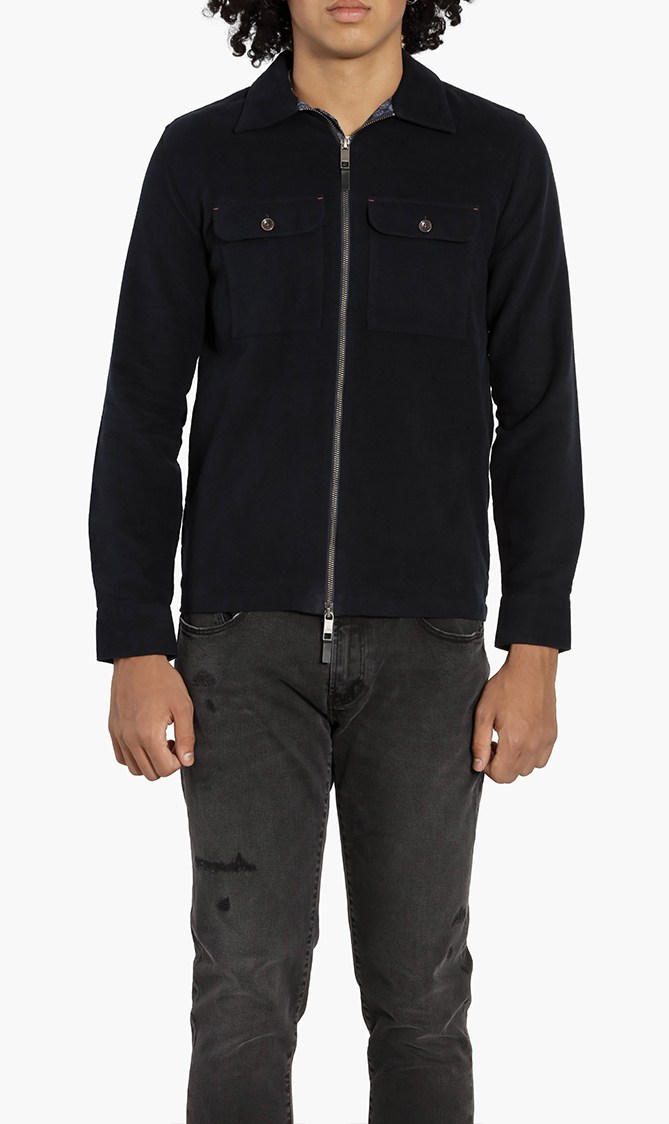 

Ted Baker Nomel Chest Pocket Shacket
