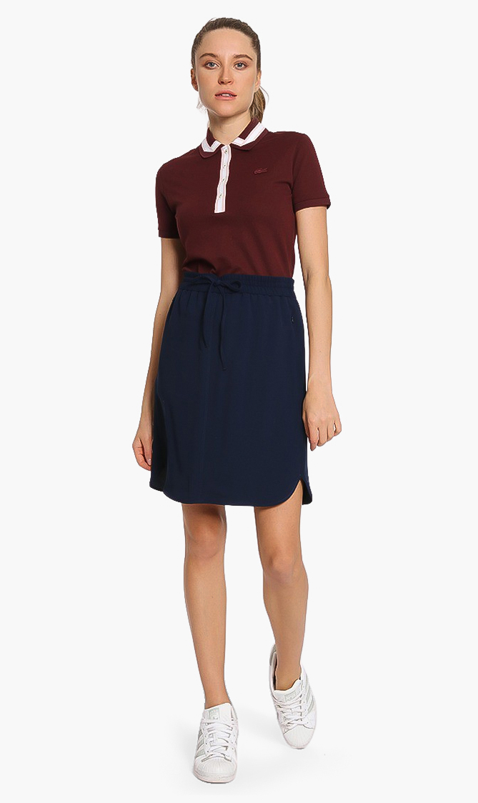 

Lacoste Elasticised Waistband Skirt