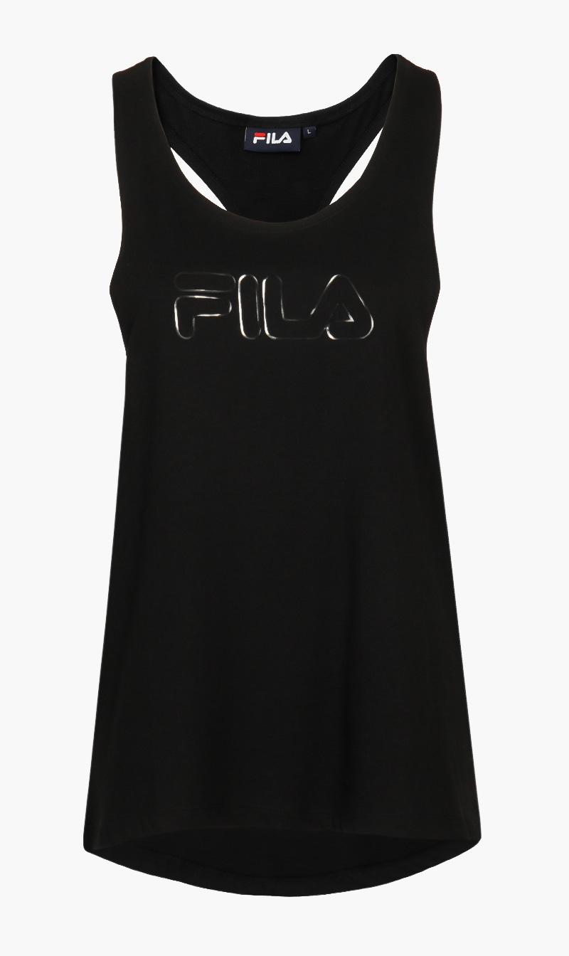 

Fila Black Quill Tank Top for Women | The Deal Outlet