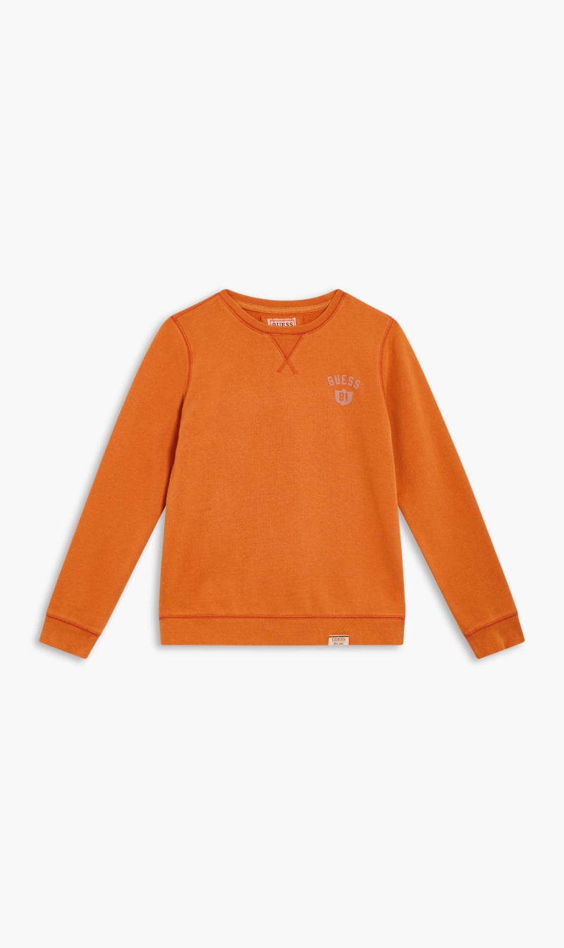 

Guess Pink Ls Active Top_minime - Cvc Brushed Fleece 300 for Kids | The Deal Outlet