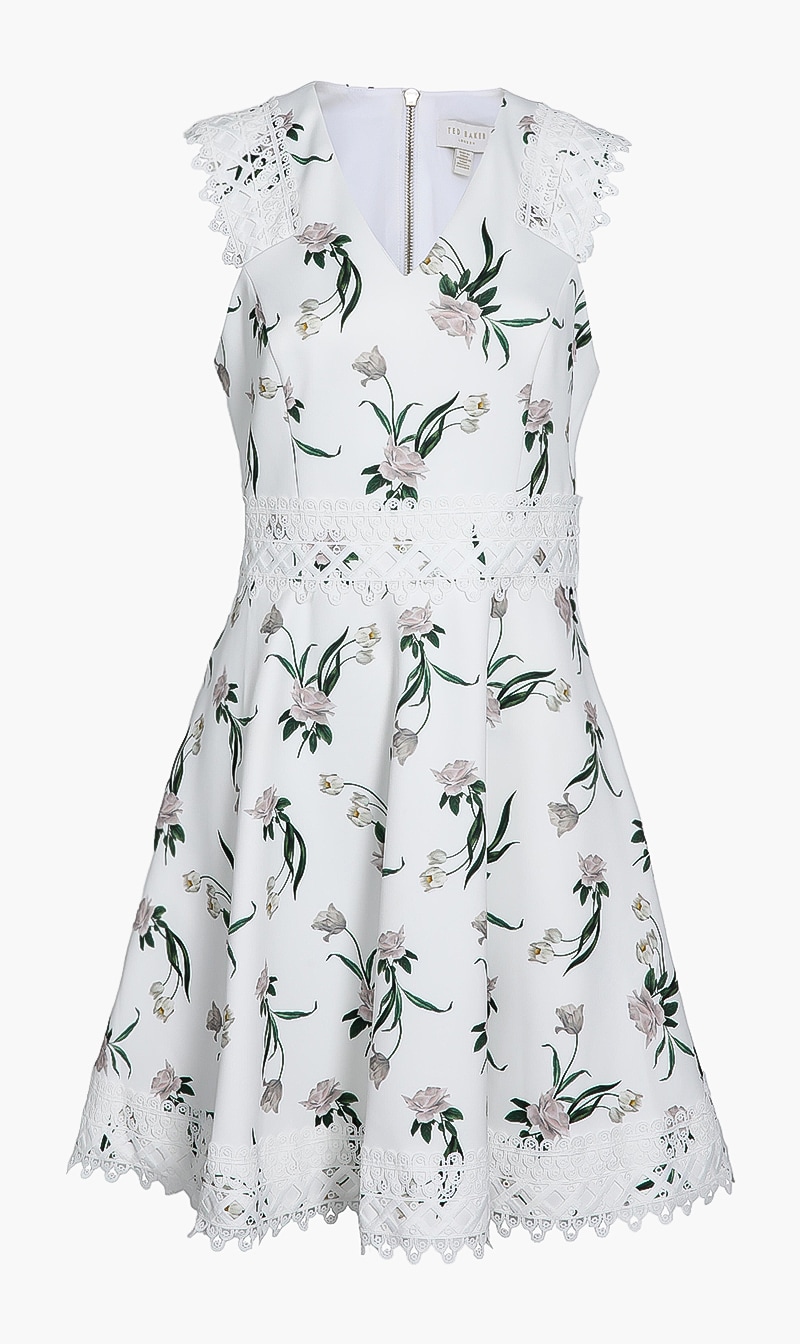 

Ted Baker Neck Skater Dress