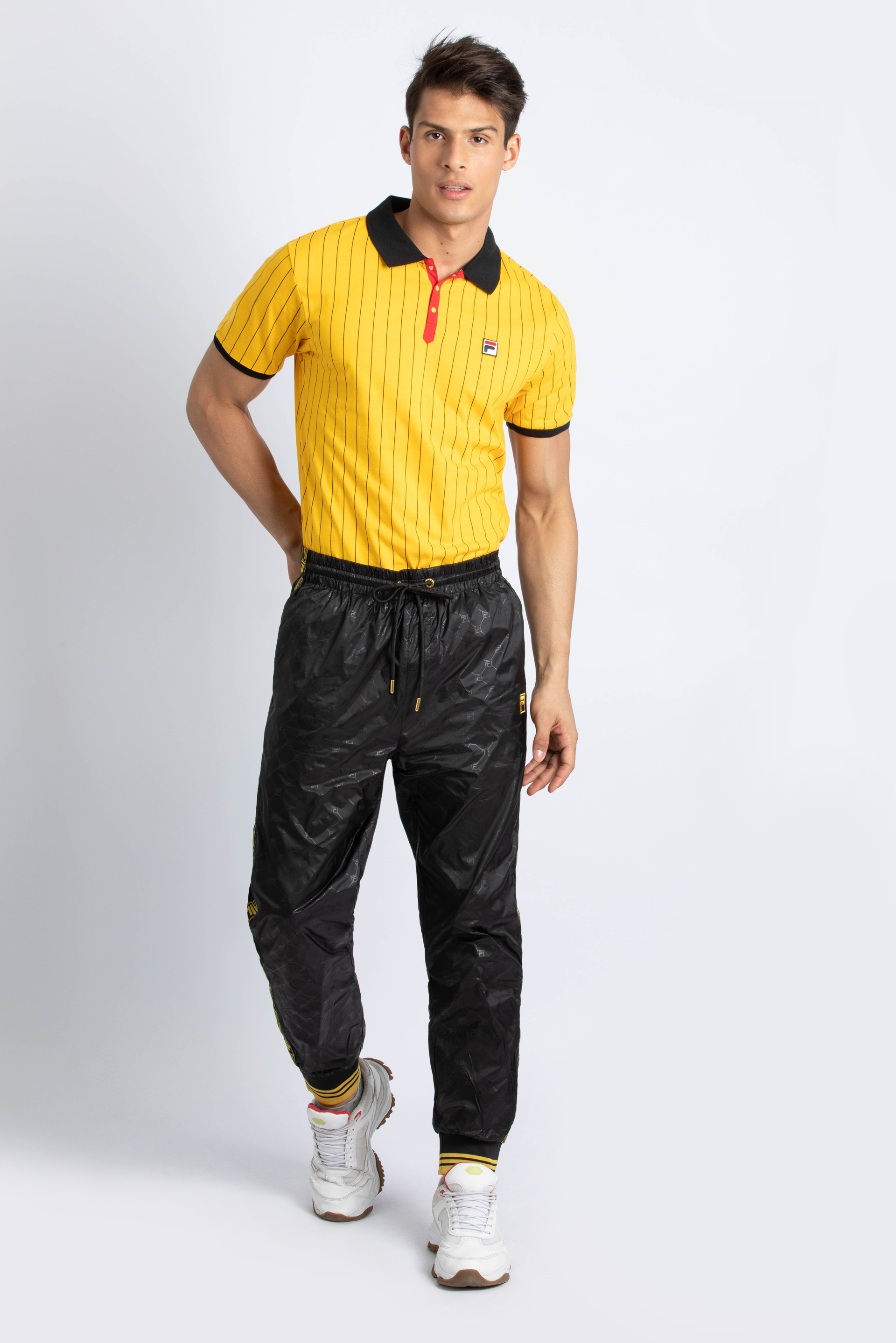 

Fila Gregory Embossed Cuffed Track Pants