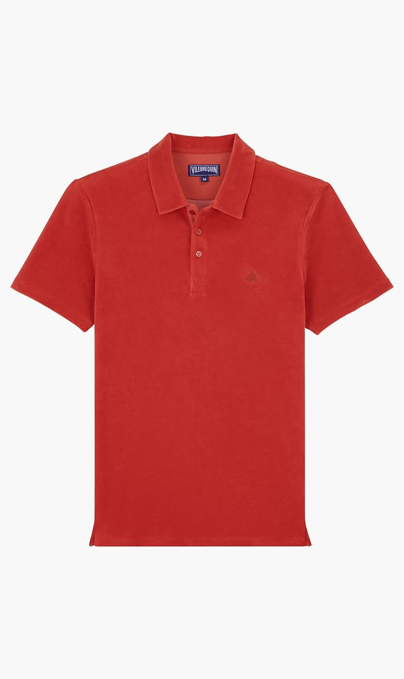 

Vilebrequin Red Phoenix Su24 Polo Brique for Men | The Deal Outlet