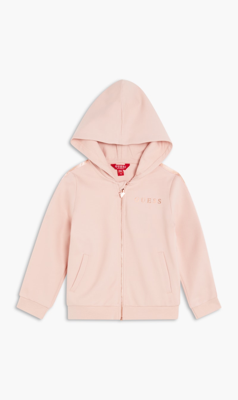 

Hooded Active Top W/, Pink