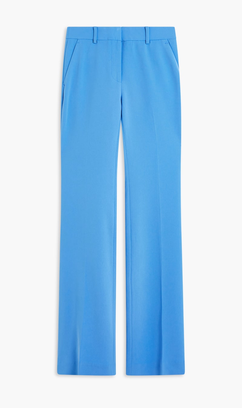 

Michael Kors Blue Calca Slim Bootcut Pants for Women | The Deal Outlet