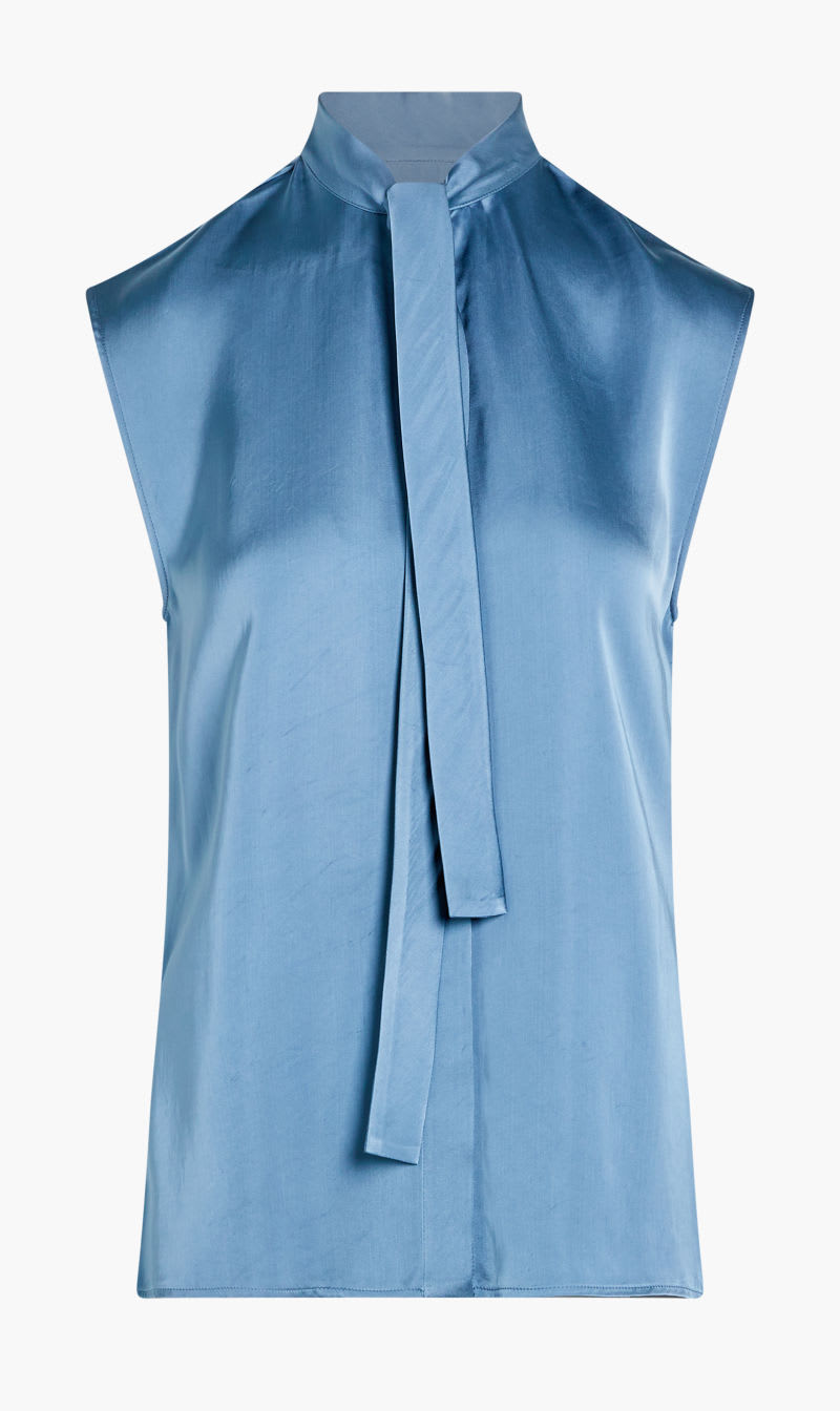 

Jil Sander Blue Shirt 47 Sustainable Fluid Viscose for Women | The Deal Outlet