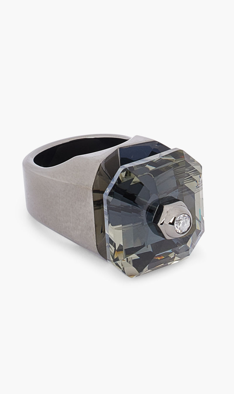 

Swarovski Green Numina Cocktail Ring for Women | The Deal Outlet