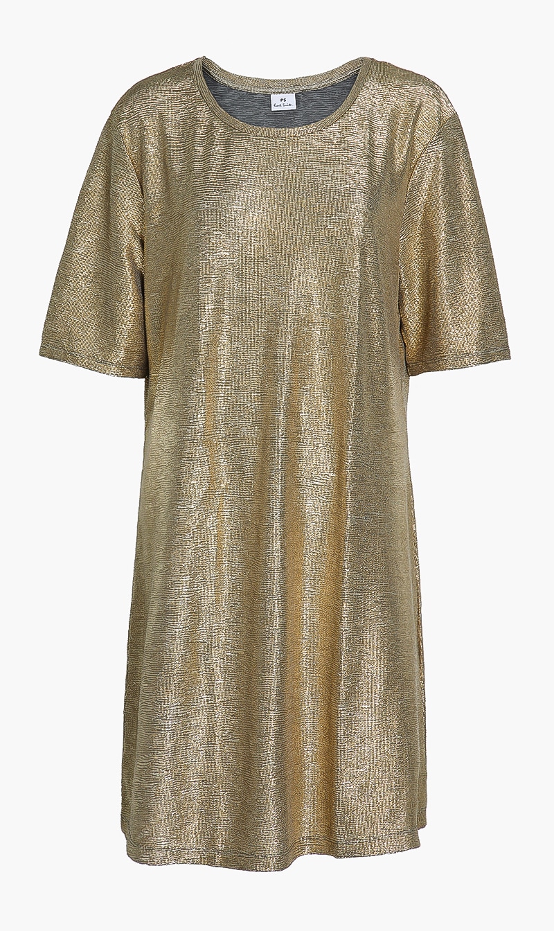 

Paul Smith Metallic Knitted Dress