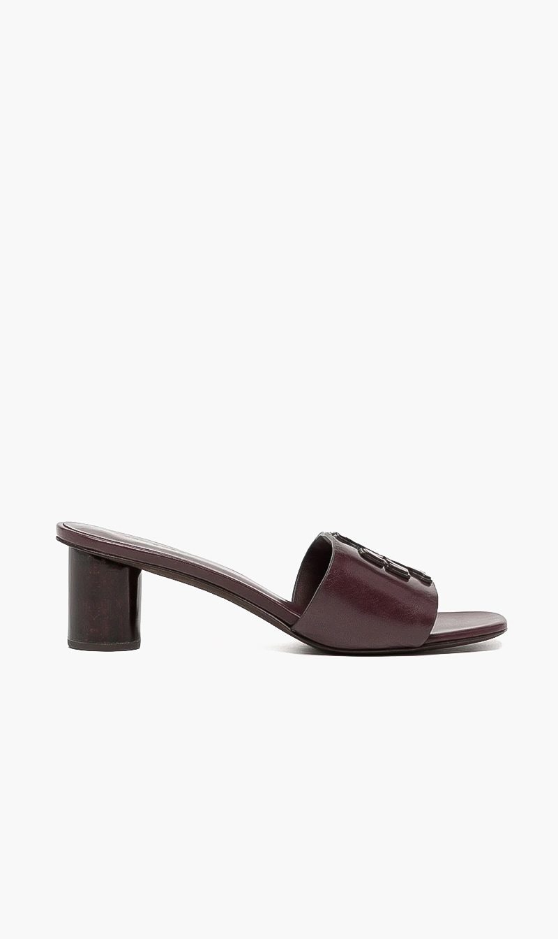 

Double Stack Logo Mule Sandal, Red