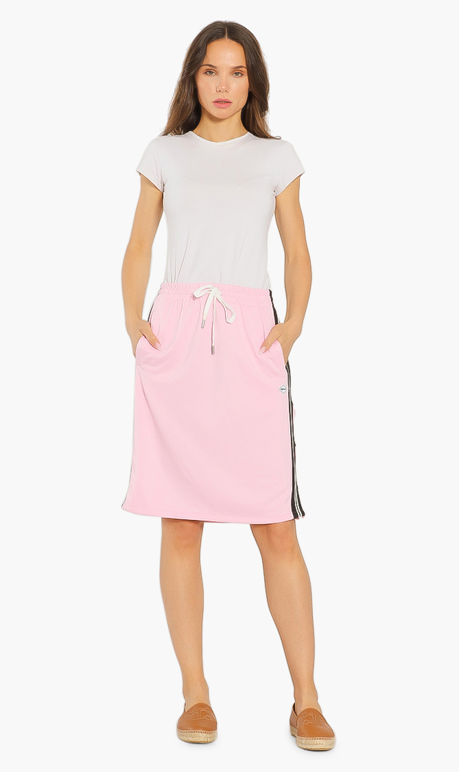 

Side Snap Button Skirt
