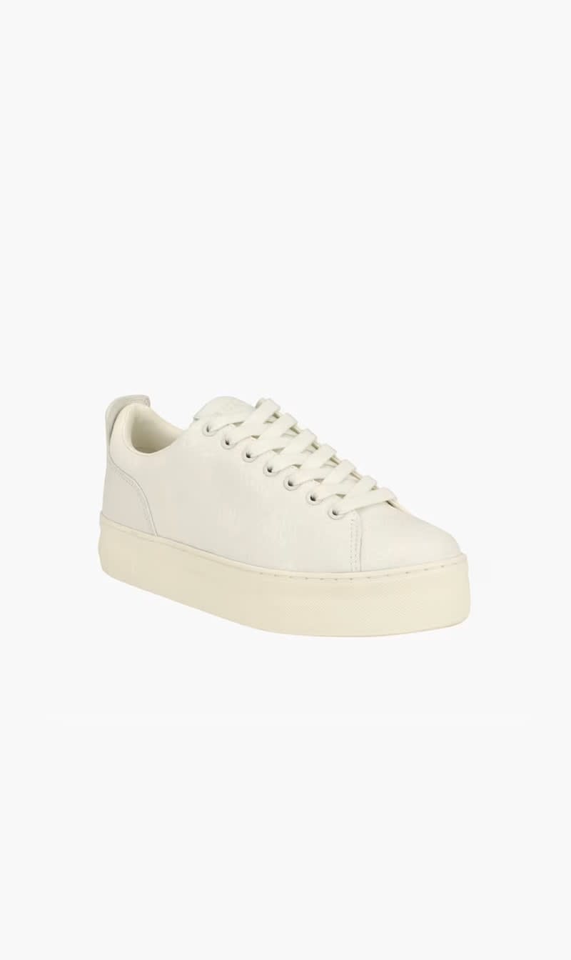 

Guess White Giaa Sneakers for Women | The Deal Outlet