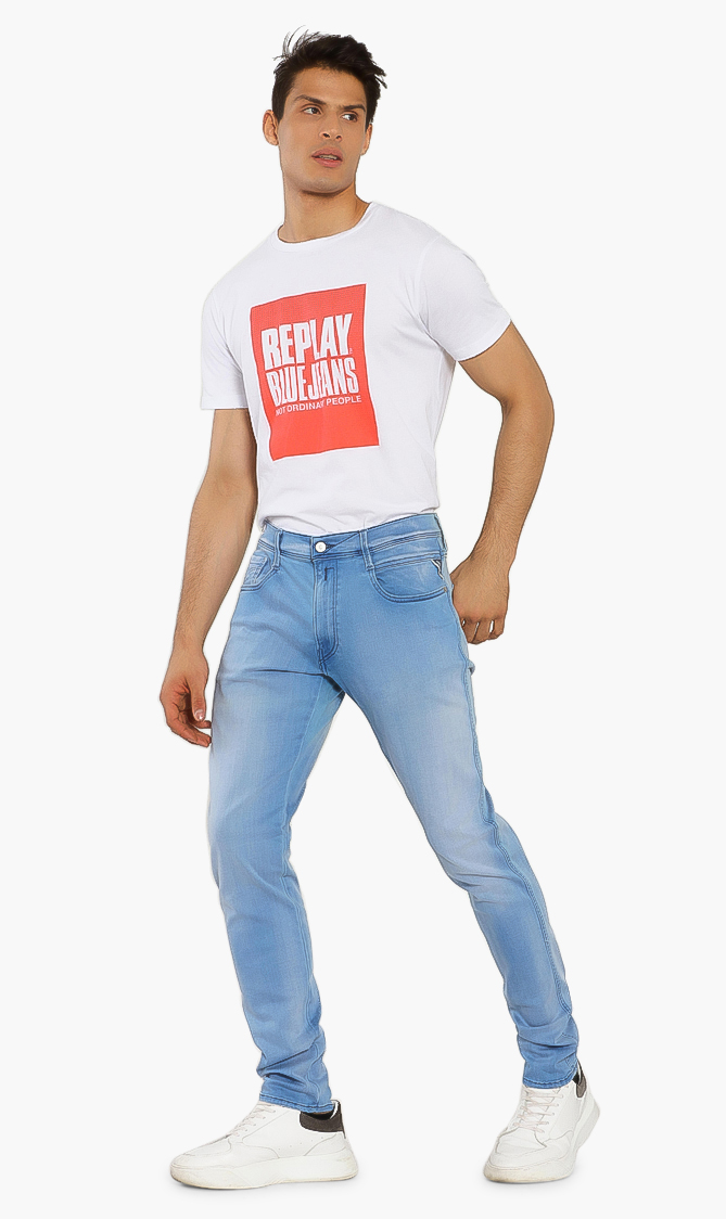 

Anbass Hyperflex Jeans, Blue