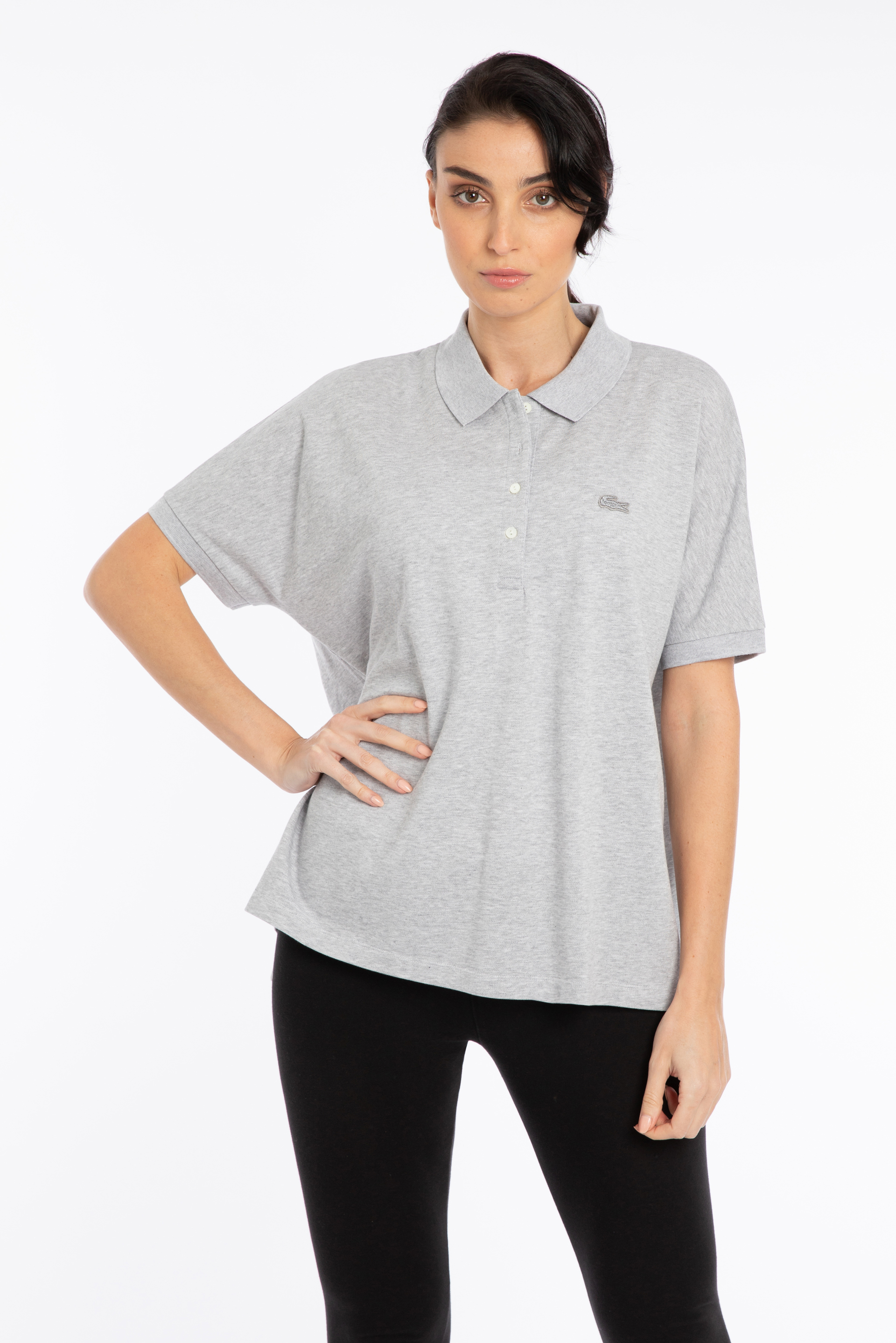 

Lacoste Relax Fit Flowing Stretch Cotton Polo Shirt