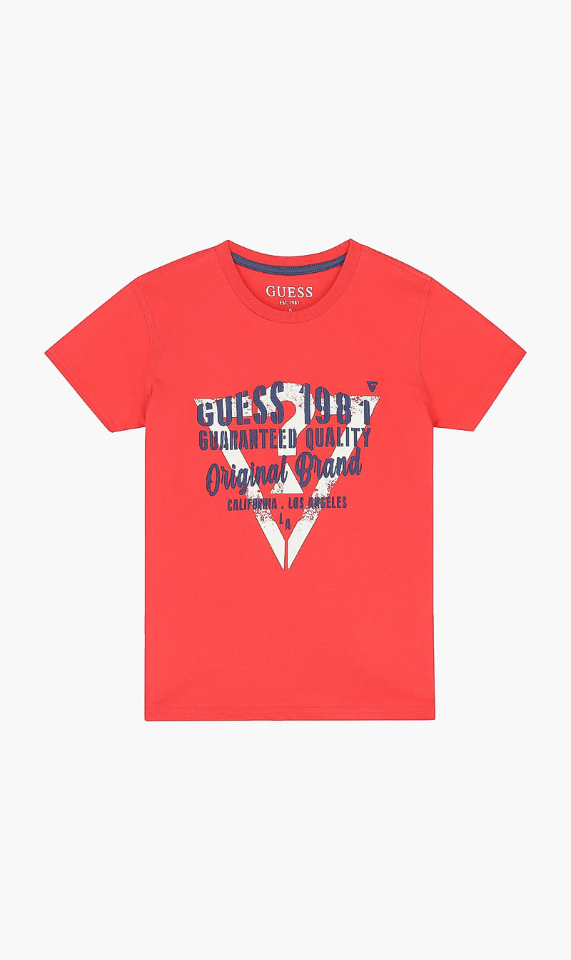 

Logo Short Sleeves Tshirt, Red