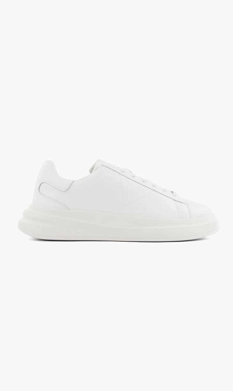 Guess White Classic Sneakers for Men