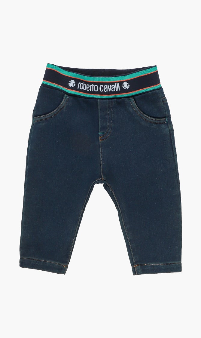 

Fleece Denim Pants