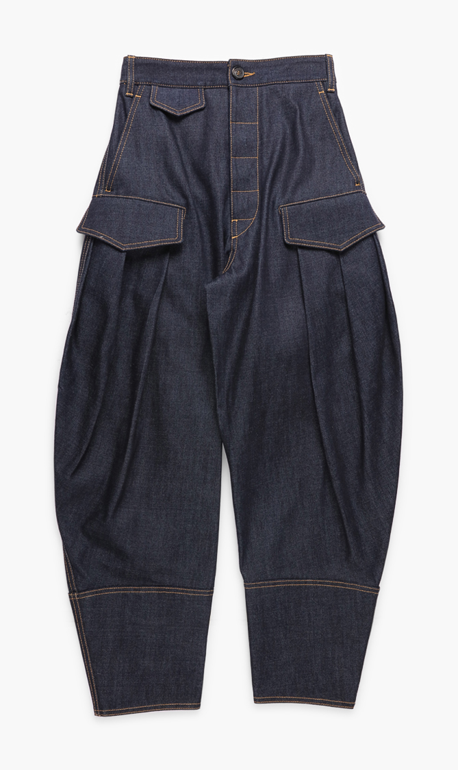 

Dsquared2 Cotton Twill High-waisted Cropped Pants