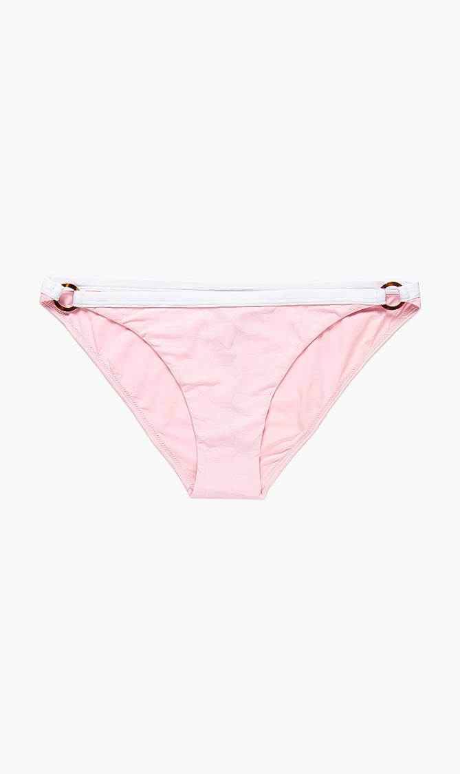

Fine Turtle Shell Bikini Bottom, Pink
