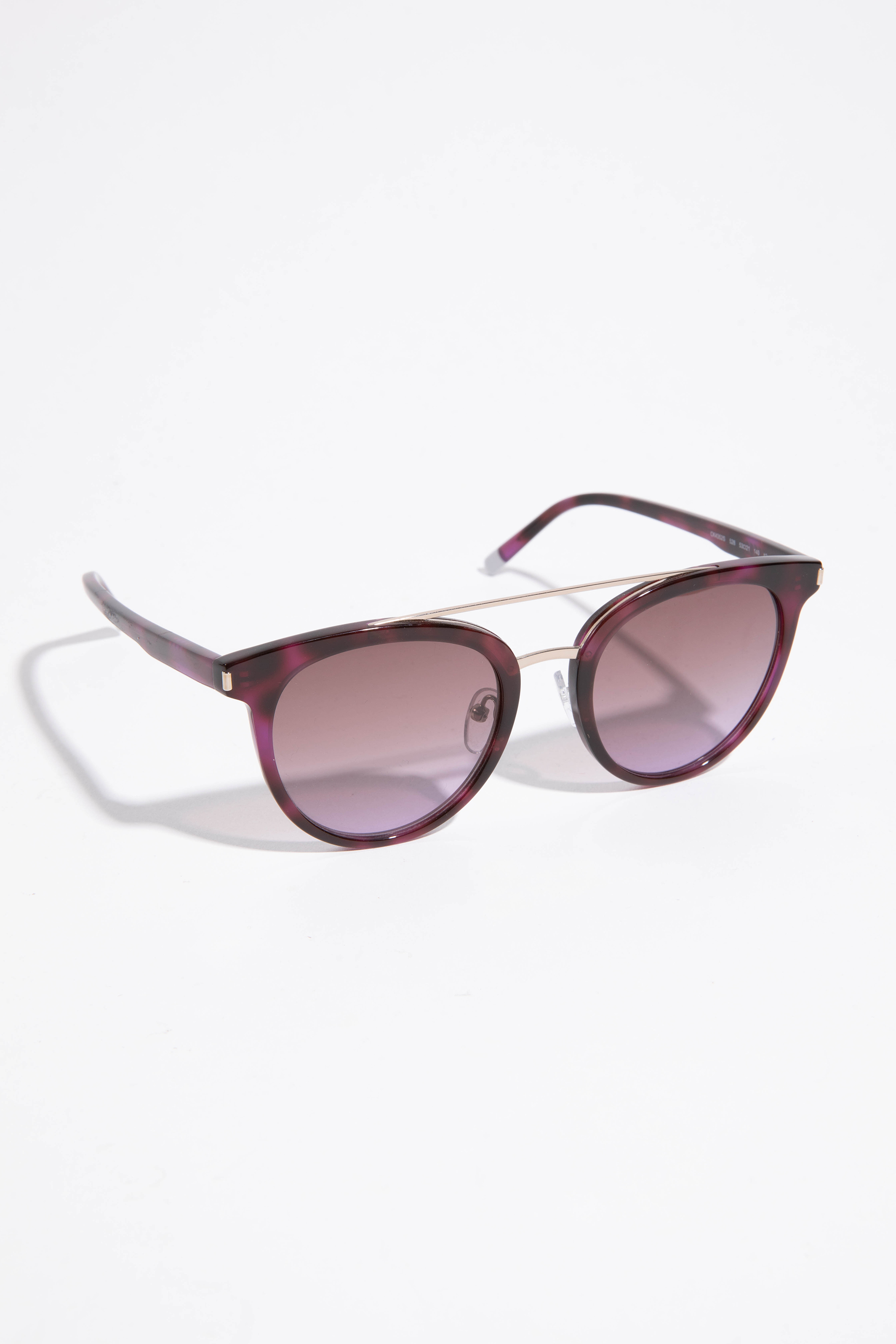 

Calvin Klein Round Purple Sunglasses