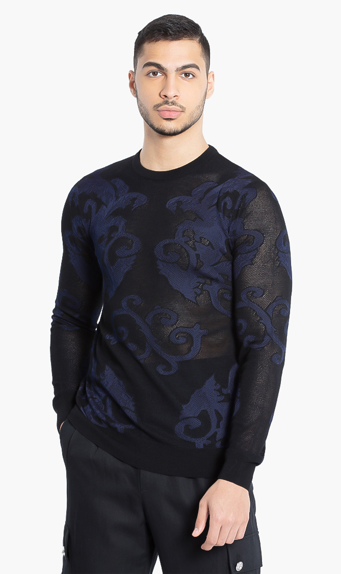 

Versace Gianni Printed Sweater
