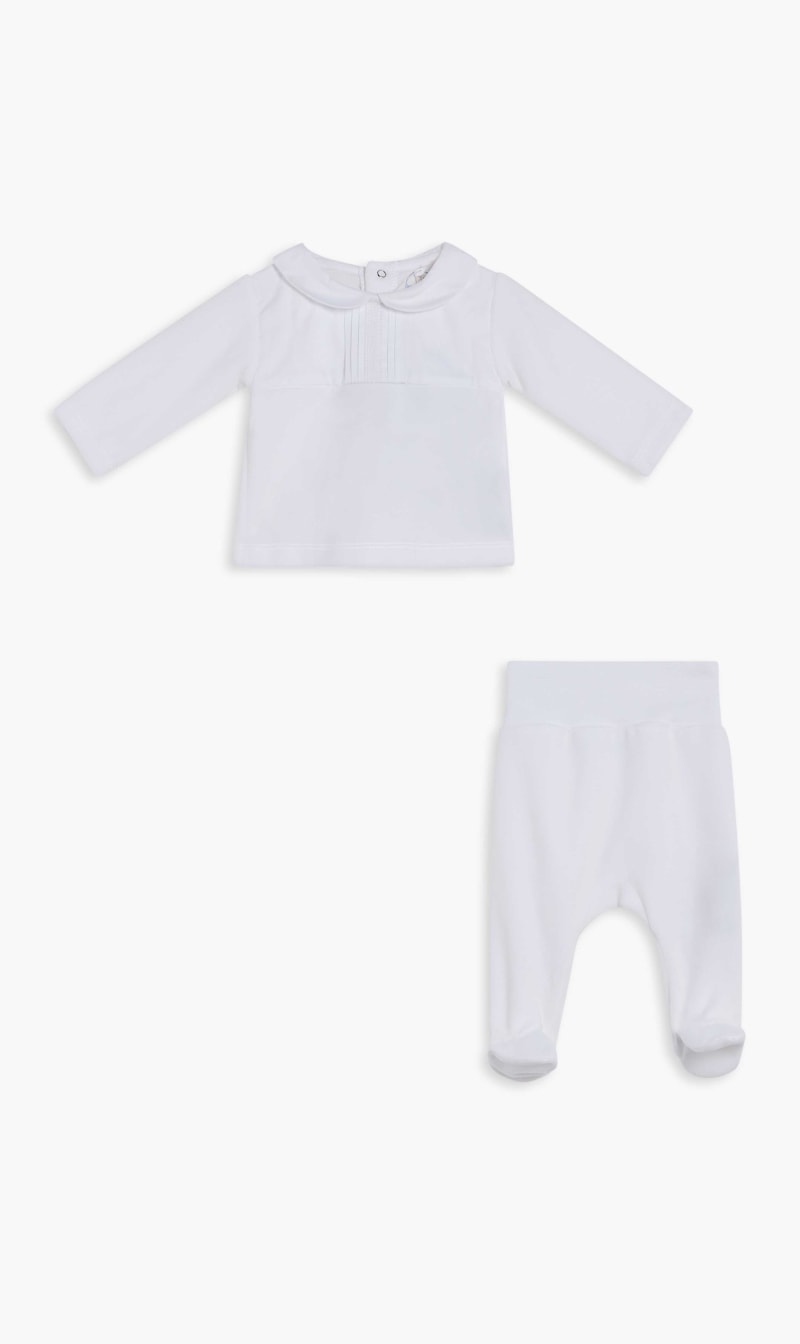 

Laranjinha White 2 Piece Suit for Kids | The Deal Outlet