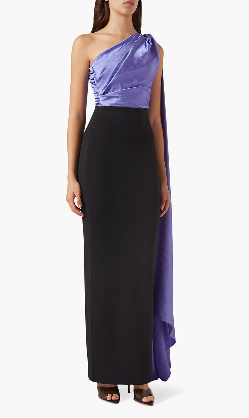 

Solace London Multi-color Yeva Maxi Dress for Women | The Deal Outlet