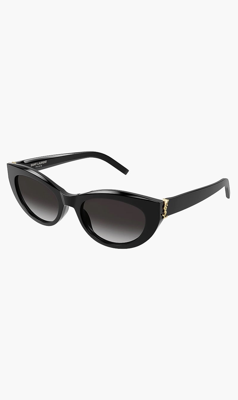 

Saint Laurent Paris Grey Cat Eye Sunglasses for Women | The Deal Outlet