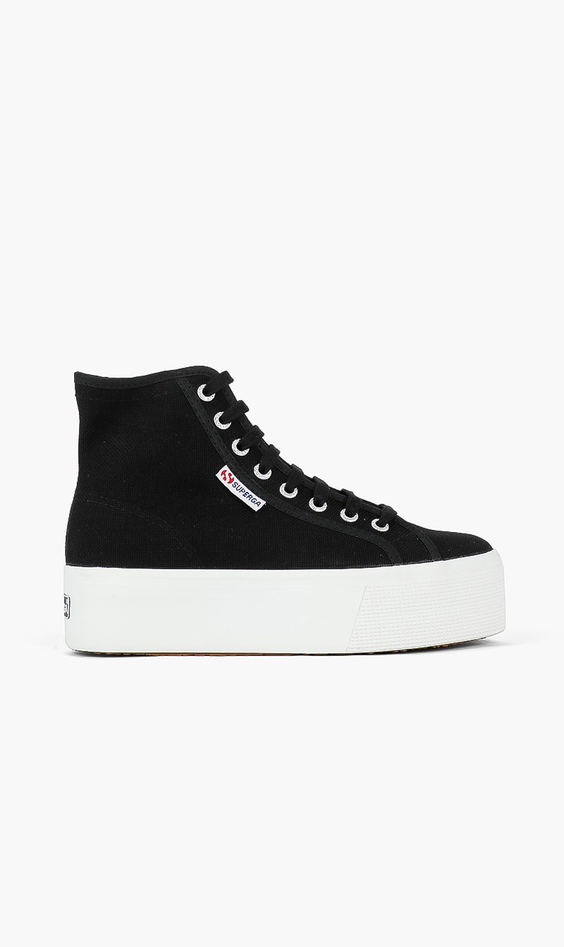 

Superga Black Hi Top Sneakers for Women | The Deal Outlet