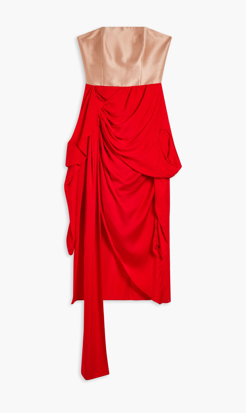 

Inner Dress Must Be Knee Length, Red