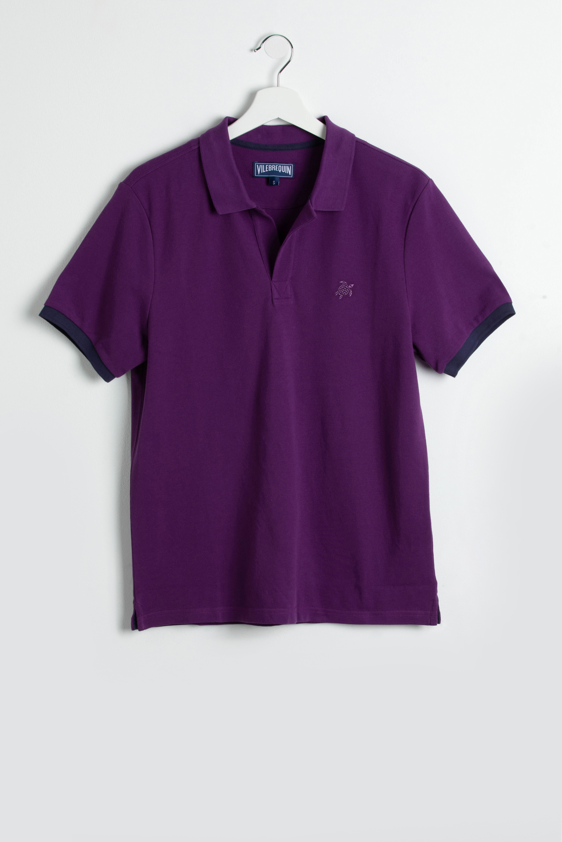 

Vilebrequin Palatin Solid Cotton Pique Polo